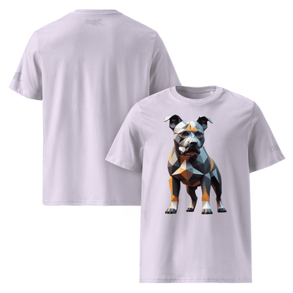T-shirt unisexe en coton biologique - Collection Staffordshire Bull Terrier - Doggy Trend