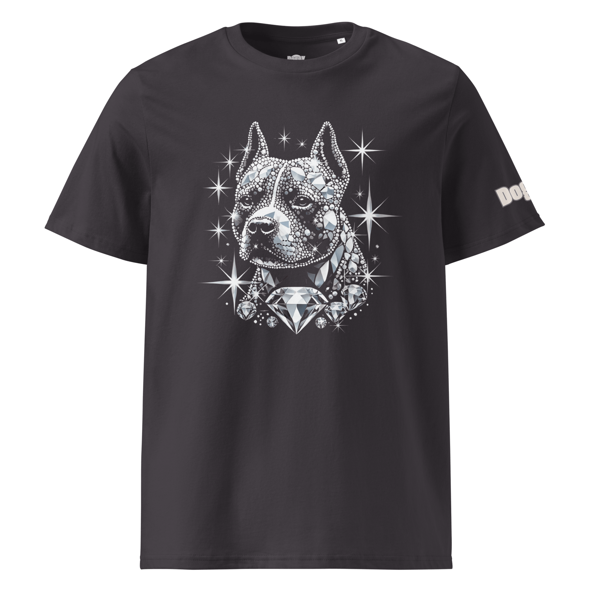 T-shirt unisexe en coton biologique - Collection Staffordshire Bull Terrier - Doggy Trend