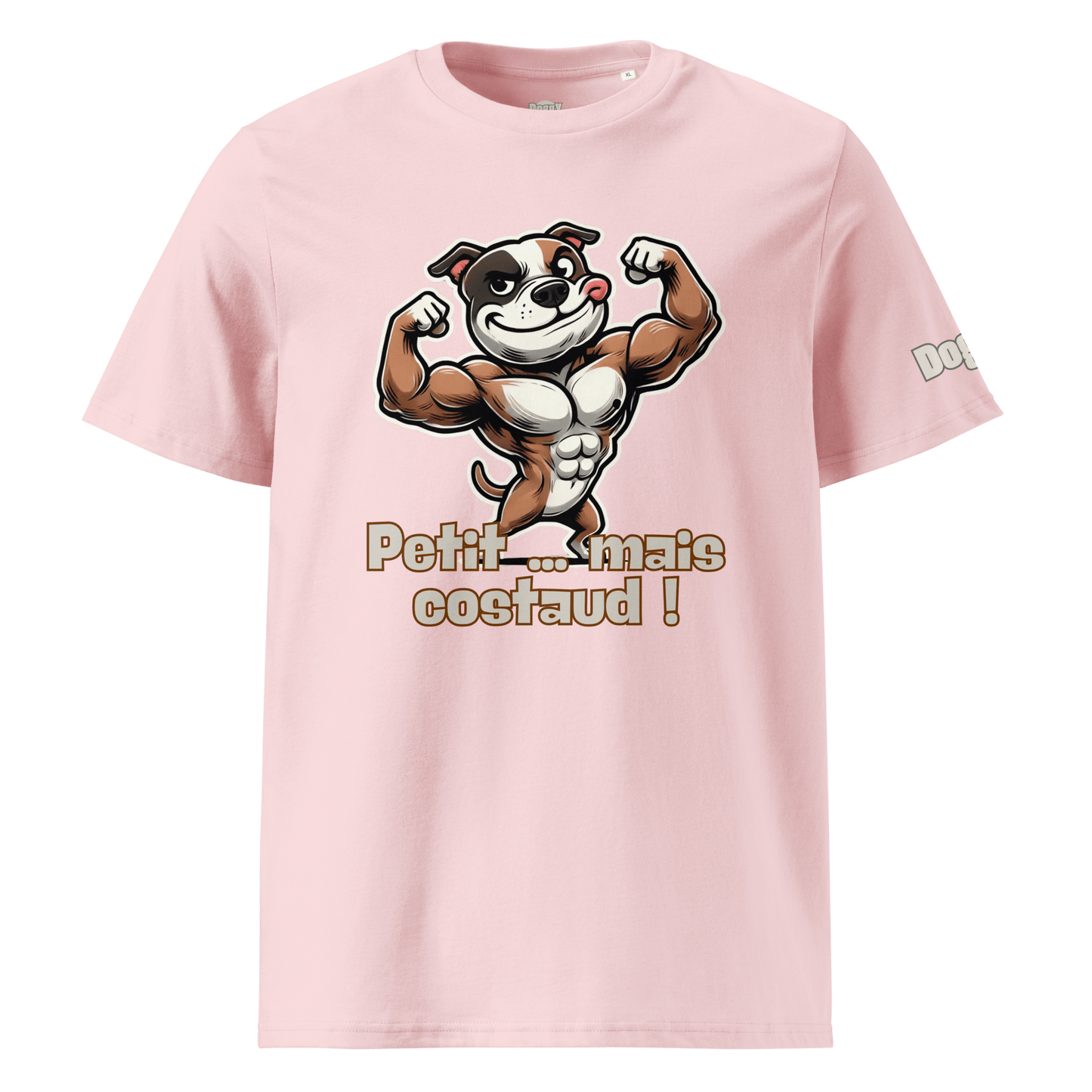 T-shirt unisexe en coton biologique - Collection Staffordshire Bull Terrier - Doggy Trend
