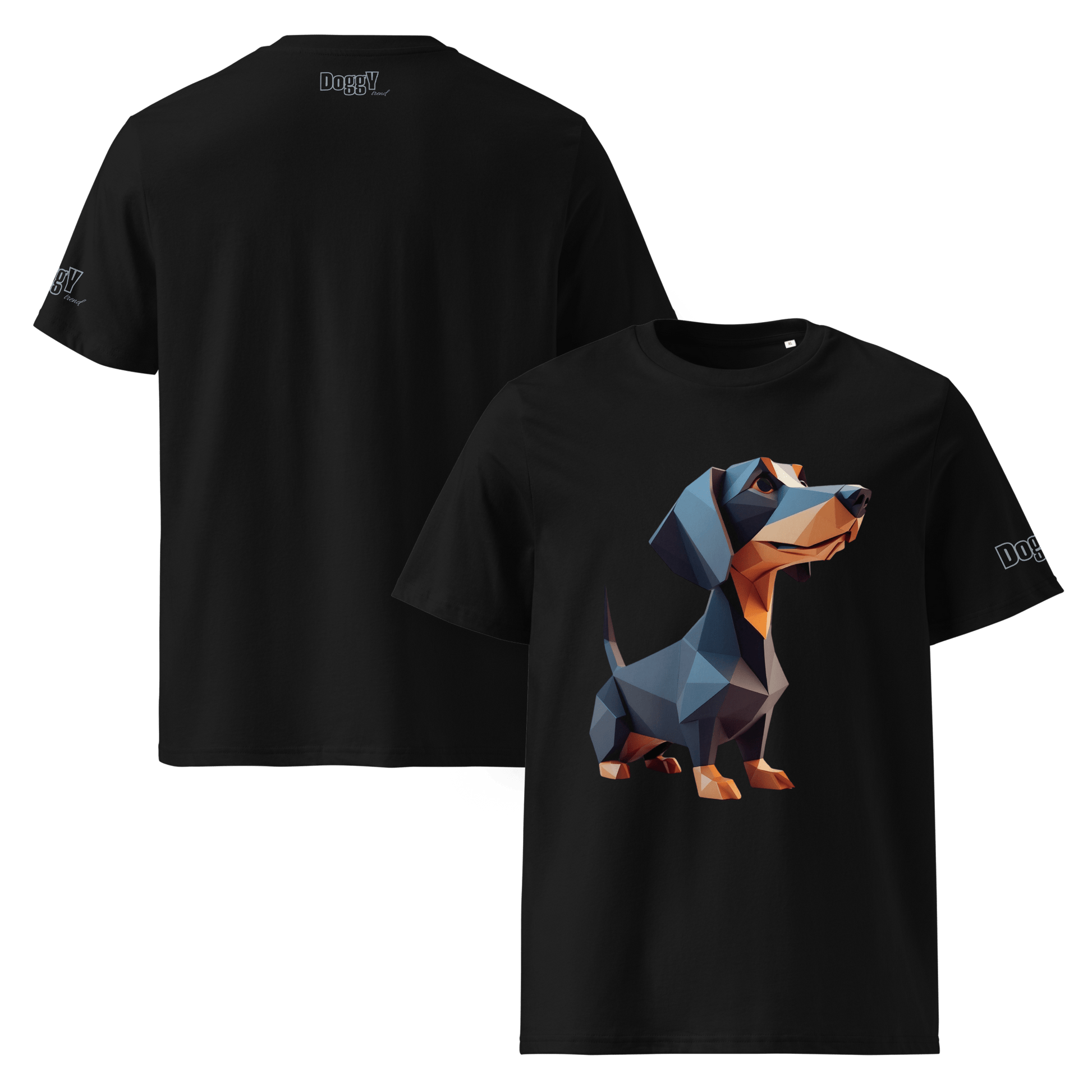 T-shirt unisexe en coton biologique - Collection Teckel - Doggy Trend
