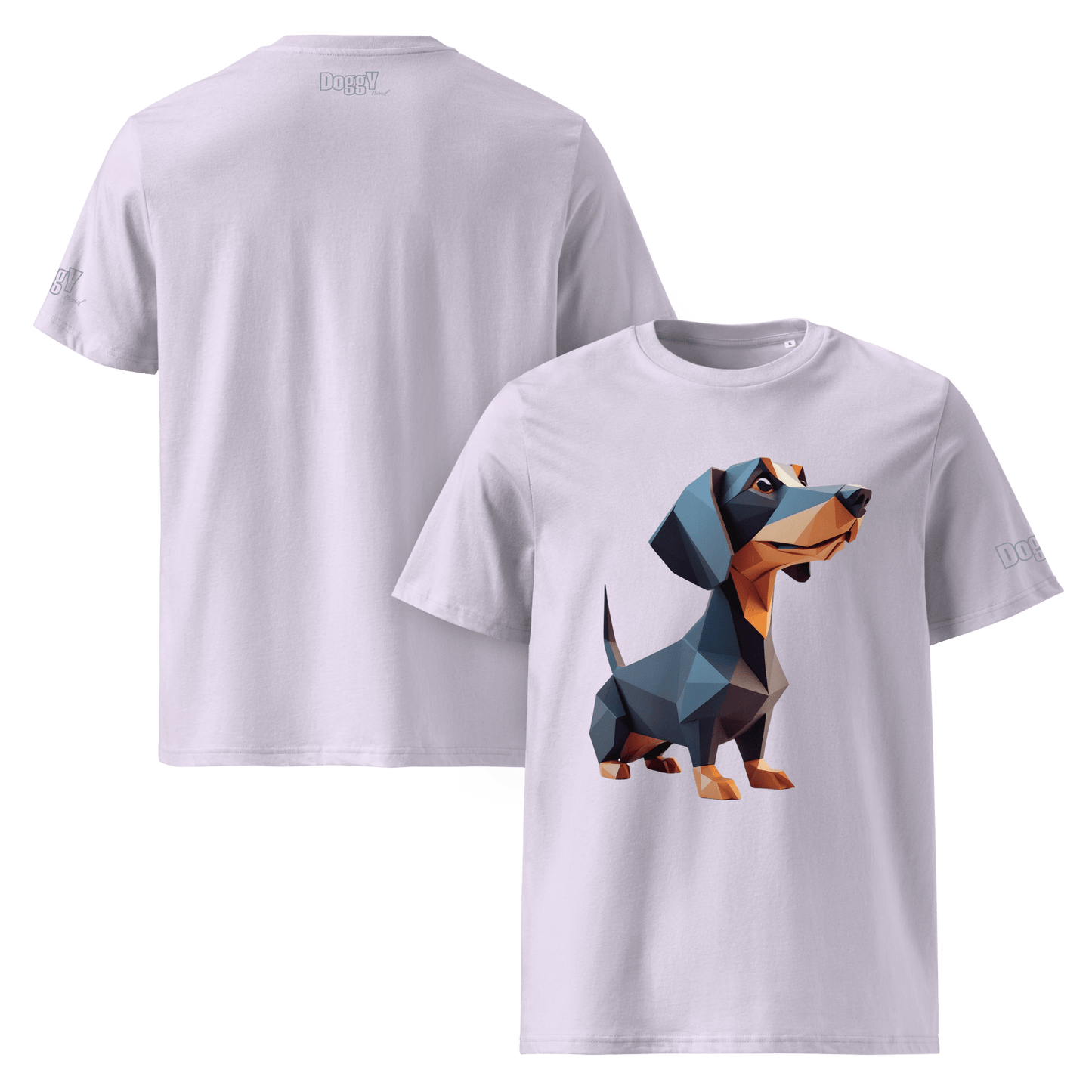 T-shirt unisexe en coton biologique - Collection Teckel - Doggy Trend