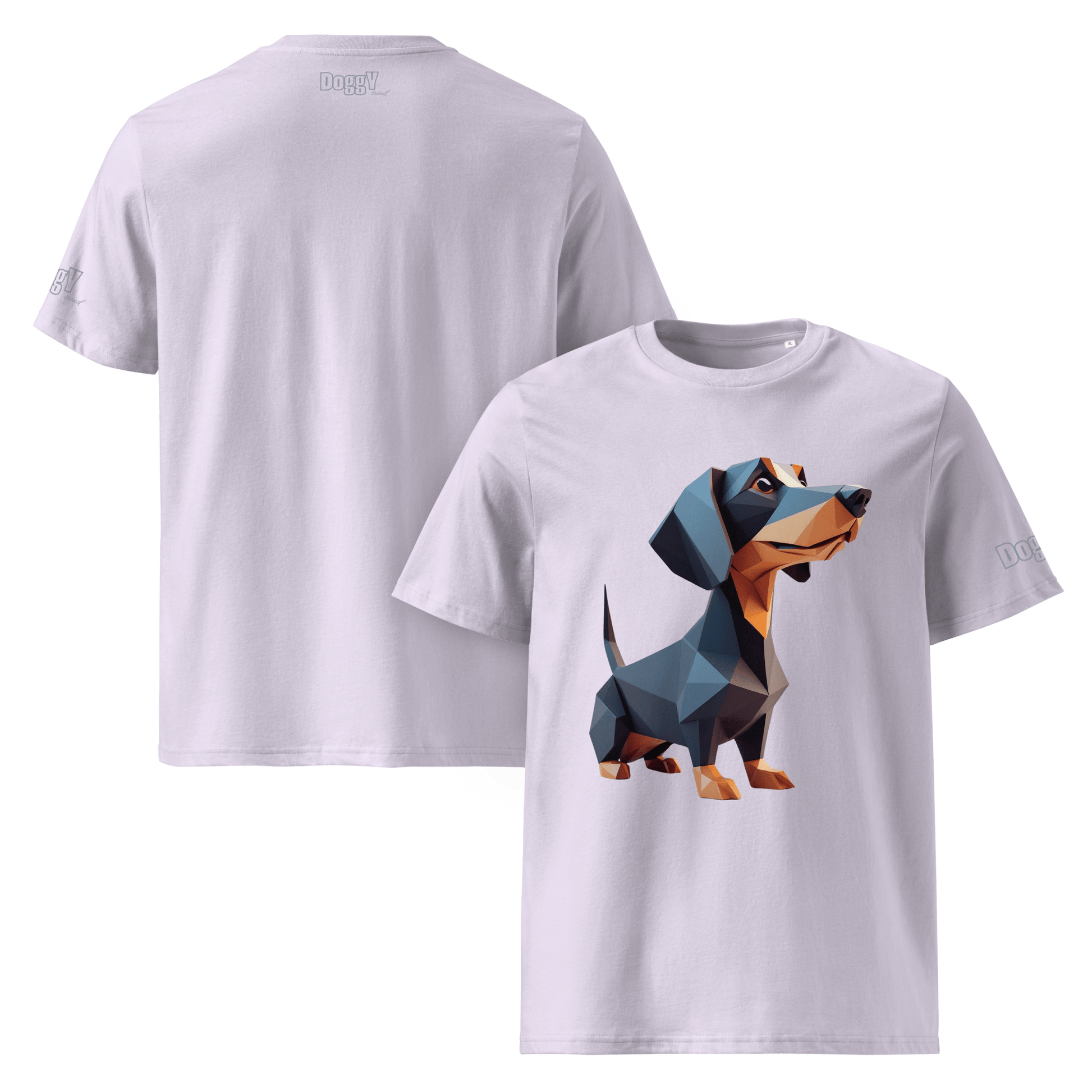 T-shirt unisexe en coton biologique - Collection Teckel - Doggy Trend