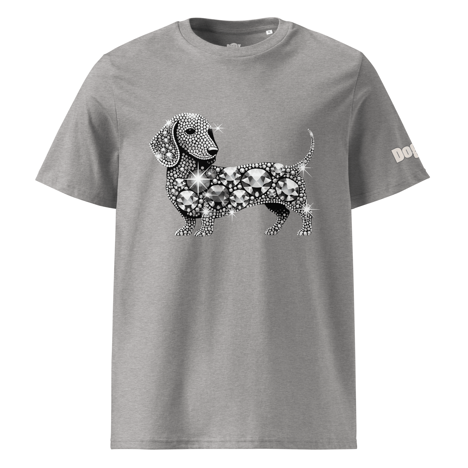 T-shirt unisexe en coton biologique - Collection Teckel - Doggy Trend
