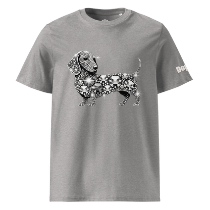 T-shirt unisexe en coton biologique - Collection Teckel - Doggy Trend