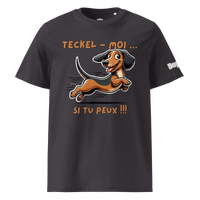 T-shirt unisexe en coton biologique - Collection Teckel - Doggy Trend