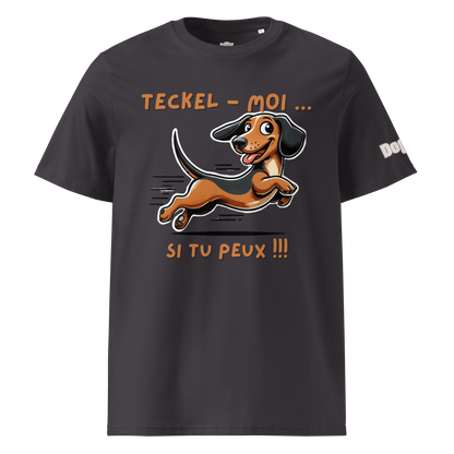 T-shirt unisexe en coton biologique - Collection Teckel - Doggy Trend