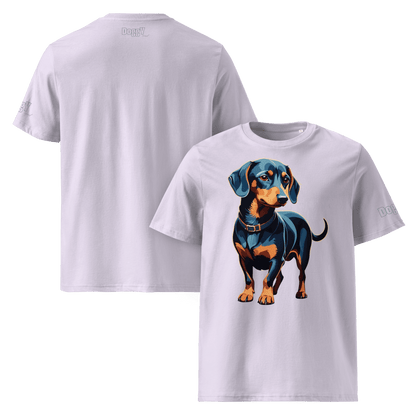 T-shirt unisexe en coton biologique - Collection Teckel - Doggy Trend