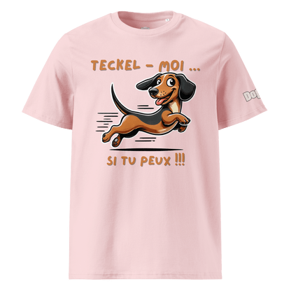 T-shirt unisexe en coton biologique - Collection Teckel - Doggy Trend