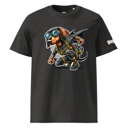 T-shirt unisexe en coton biologique - Collection Teckel - Doggy Trend
