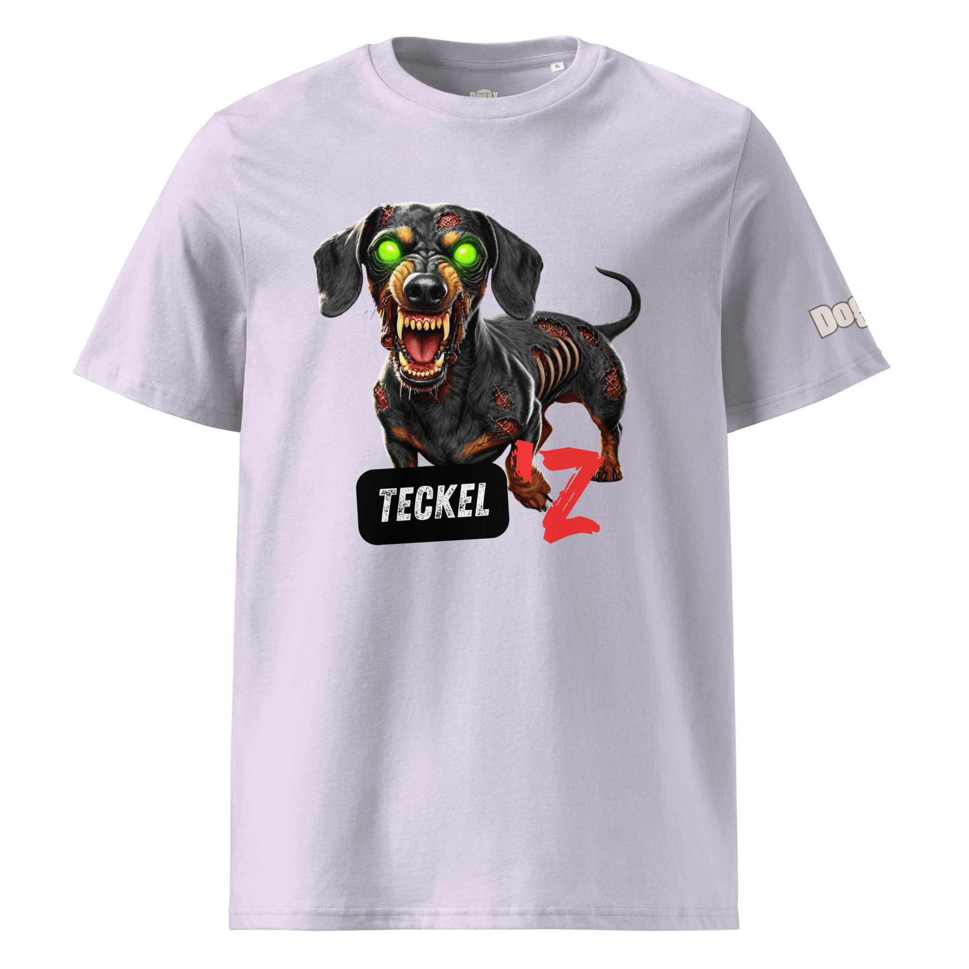 T-shirt unisexe en coton biologique - Collection Teckel - Doggy Trend
