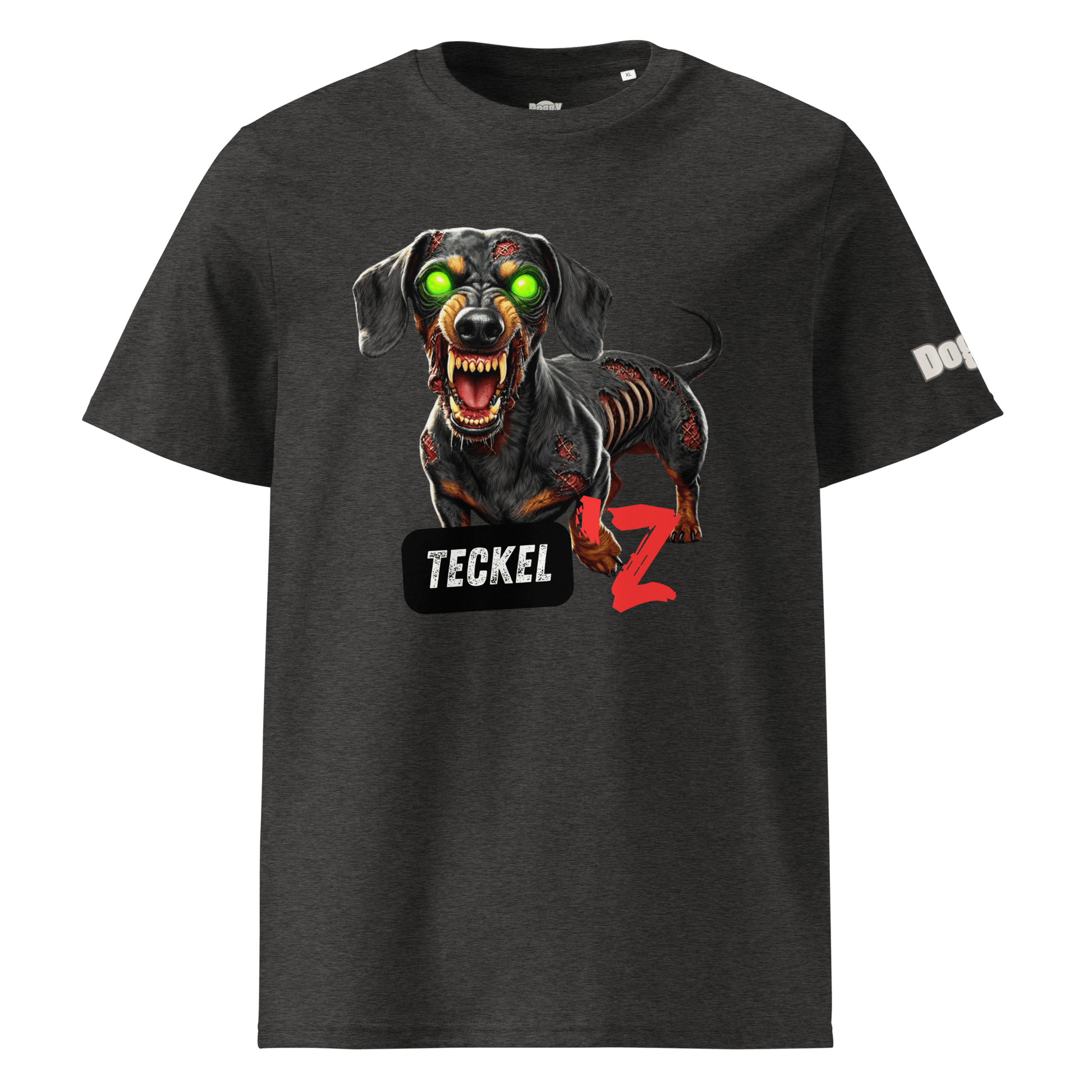 T-shirt unisexe en coton biologique - Collection Teckel - Doggy Trend