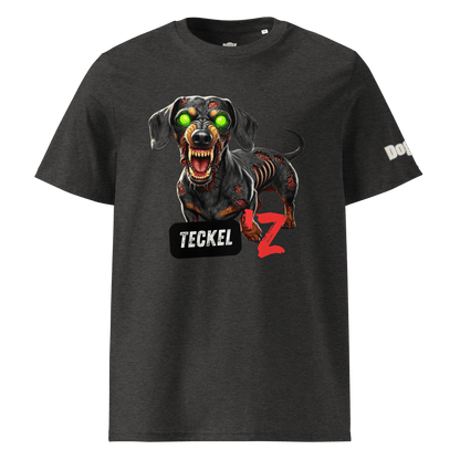 T-shirt unisexe en coton biologique - Collection Teckel - Doggy Trend