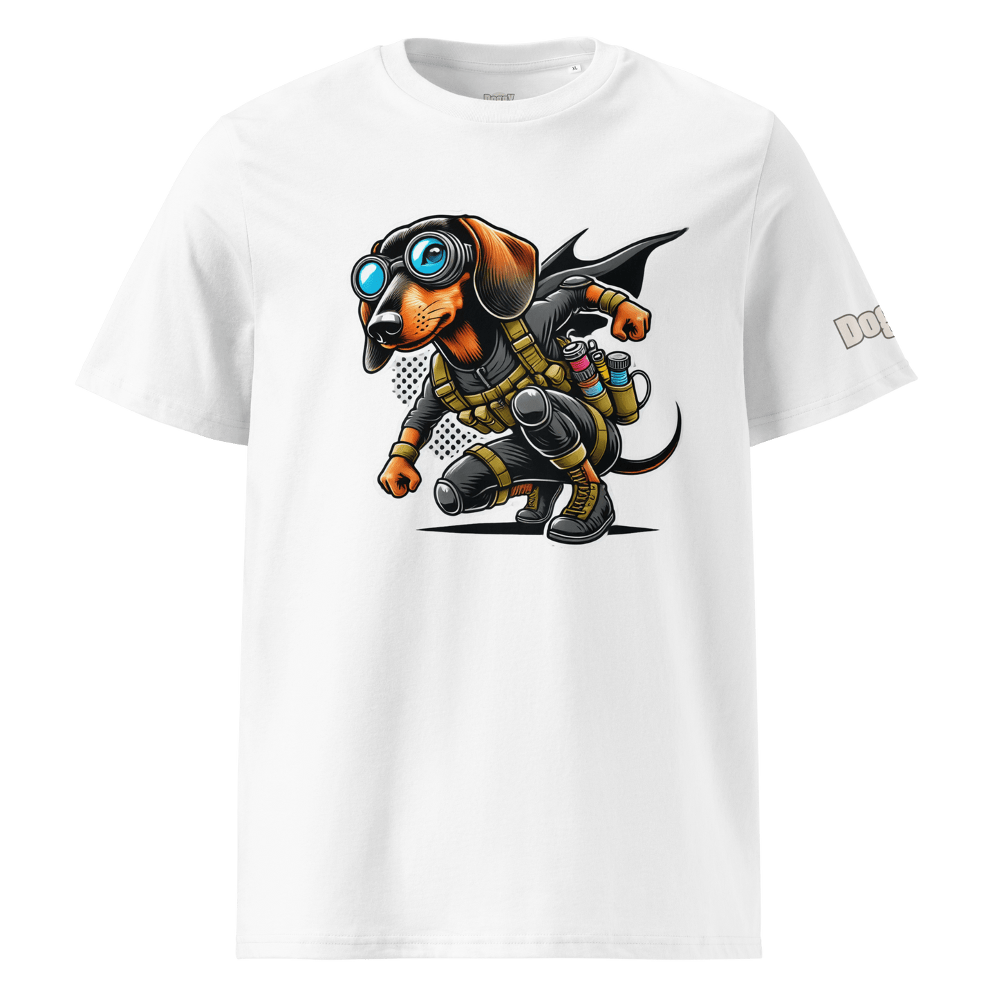 T-shirt unisexe en coton biologique - Collection Teckel - Doggy Trend