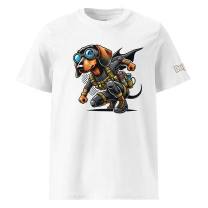 T-shirt unisexe en coton biologique - Collection Teckel - Doggy Trend