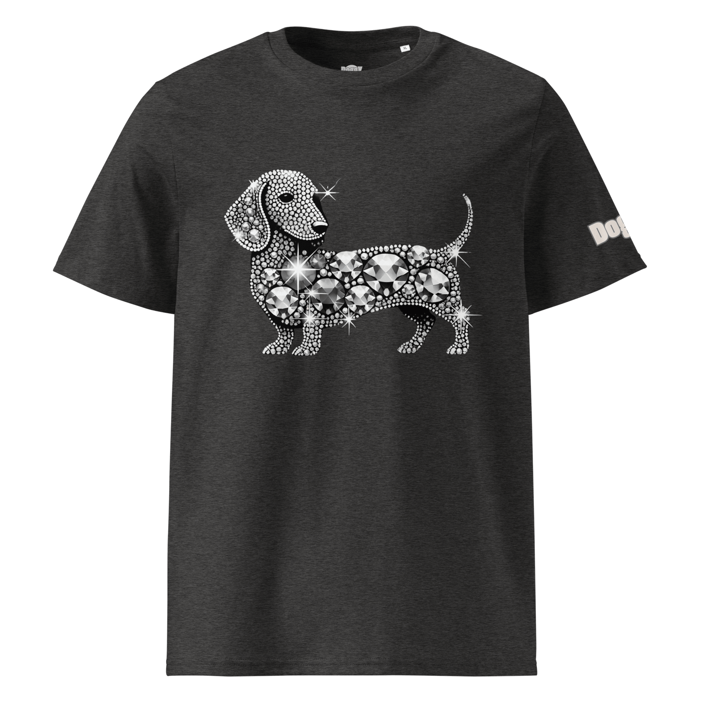 T-shirt unisexe en coton biologique - Collection Teckel - Doggy Trend