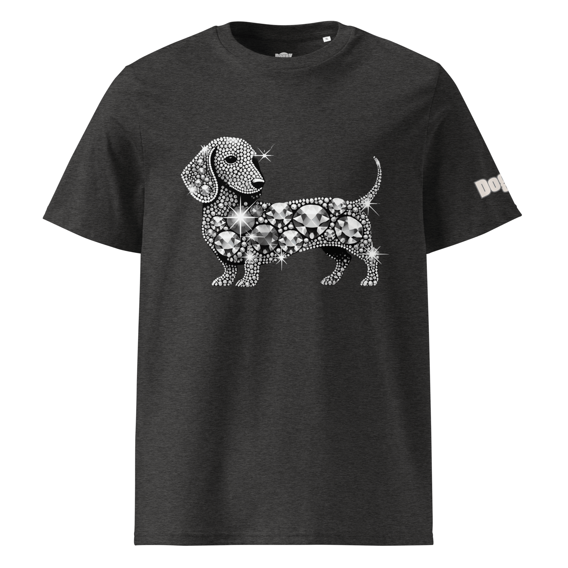T-shirt unisexe en coton biologique - Collection Teckel - Doggy Trend