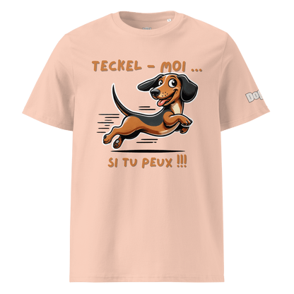 T-shirt unisexe en coton biologique - Collection Teckel - Doggy Trend