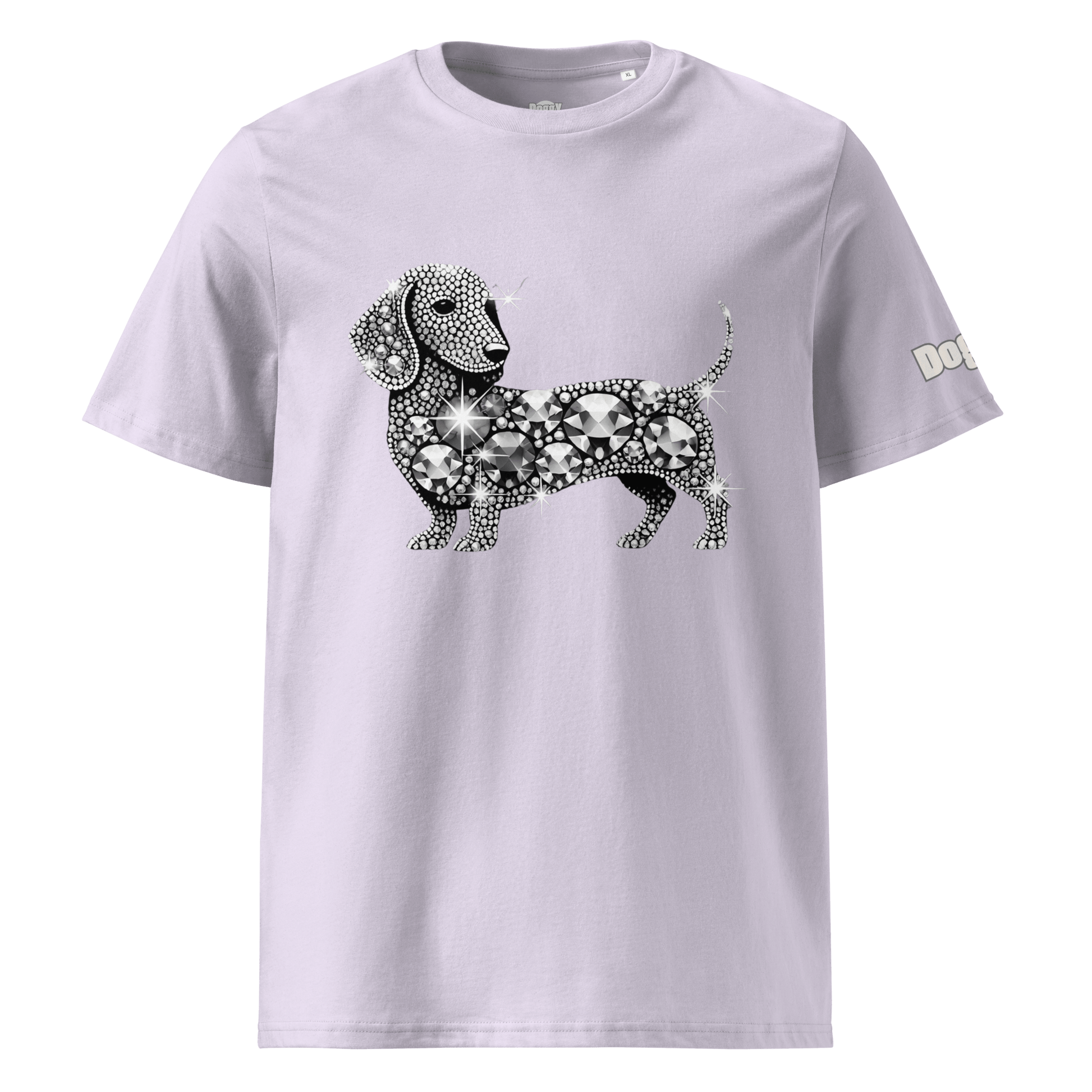 T-shirt unisexe en coton biologique - Collection Teckel - Doggy Trend