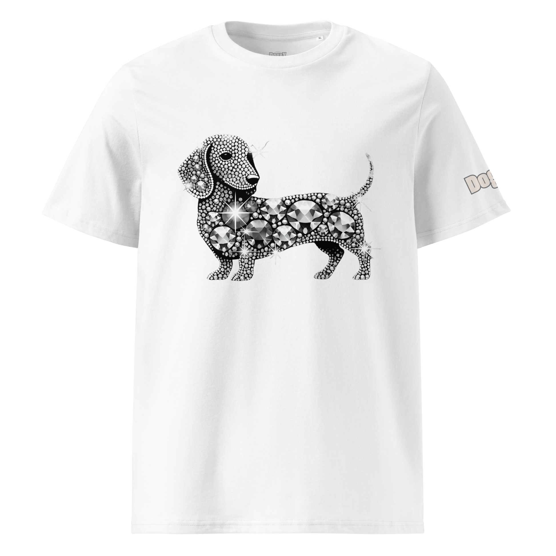 T-shirt unisexe en coton biologique - Collection Teckel - Doggy Trend