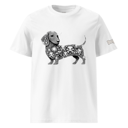 T-shirt unisexe en coton biologique - Collection Teckel - Doggy Trend