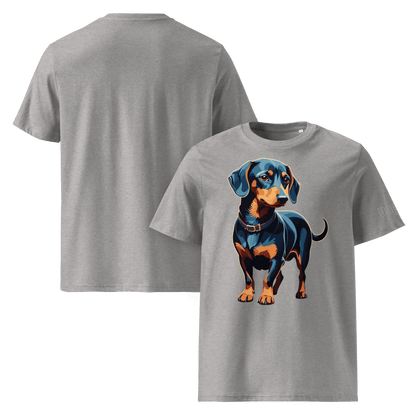 T-shirt unisexe en coton biologique - Collection Teckel - Doggy Trend