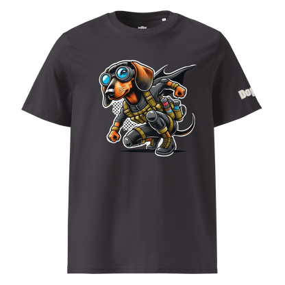 T-shirt unisexe en coton biologique - Collection Teckel - Doggy Trend