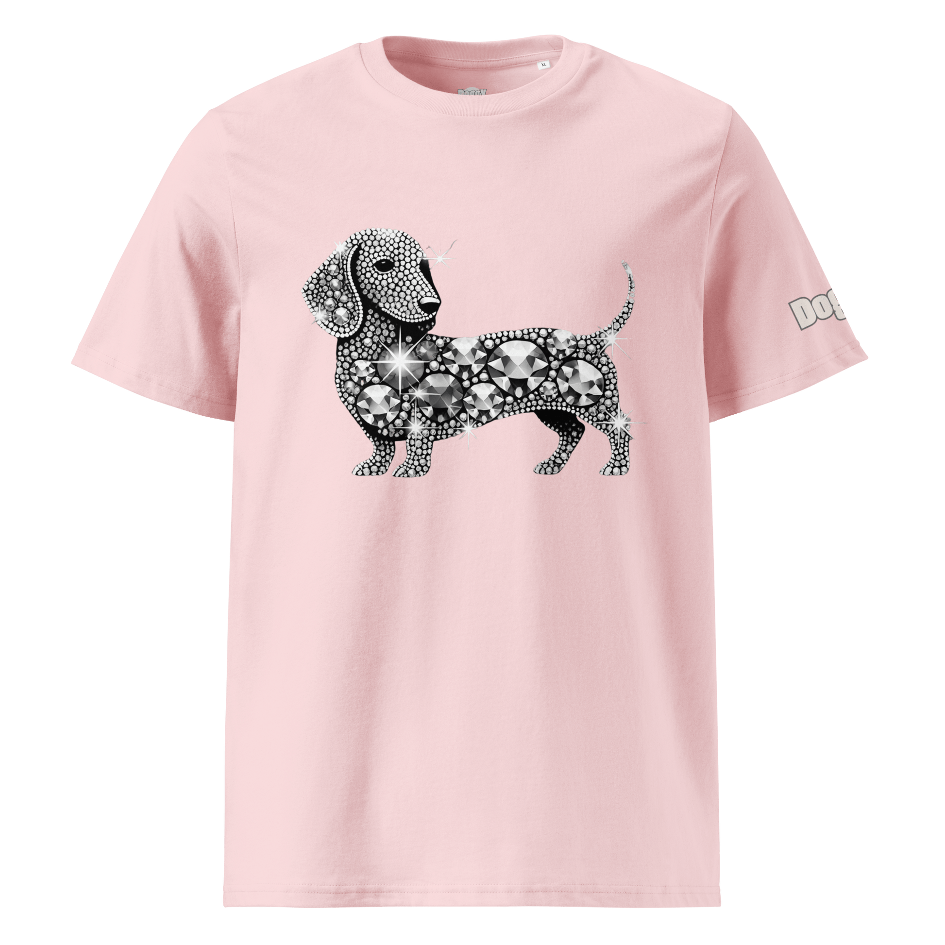 T-shirt unisexe en coton biologique - Collection Teckel - Doggy Trend