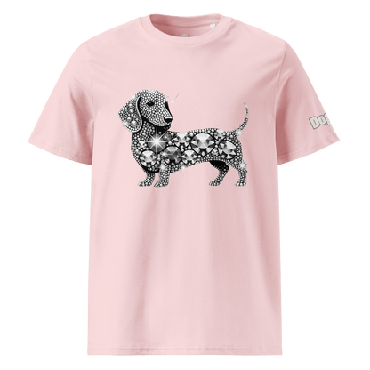 T-shirt unisexe en coton biologique - Collection Teckel - Doggy Trend