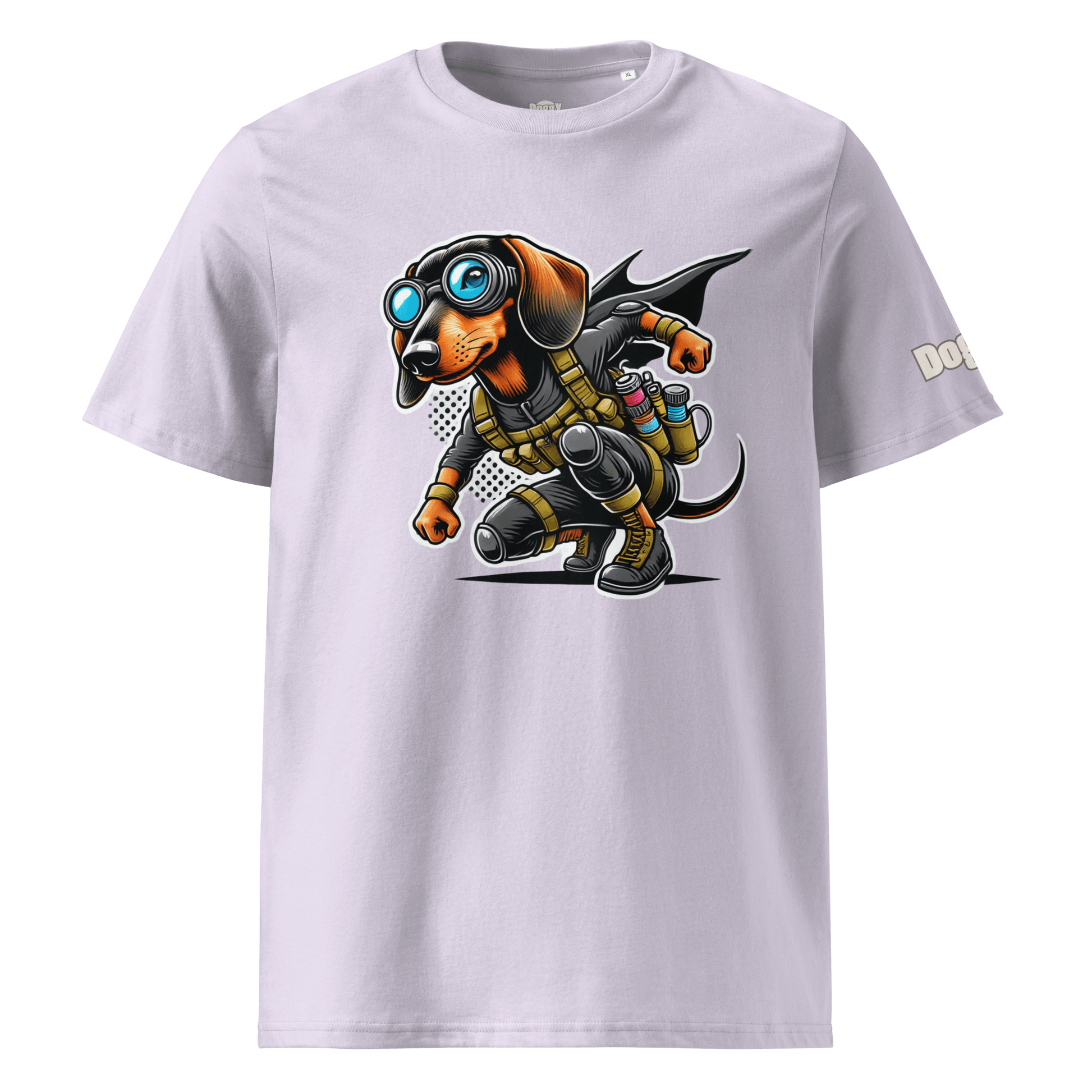 T-shirt unisexe en coton biologique - Collection Teckel - Doggy Trend