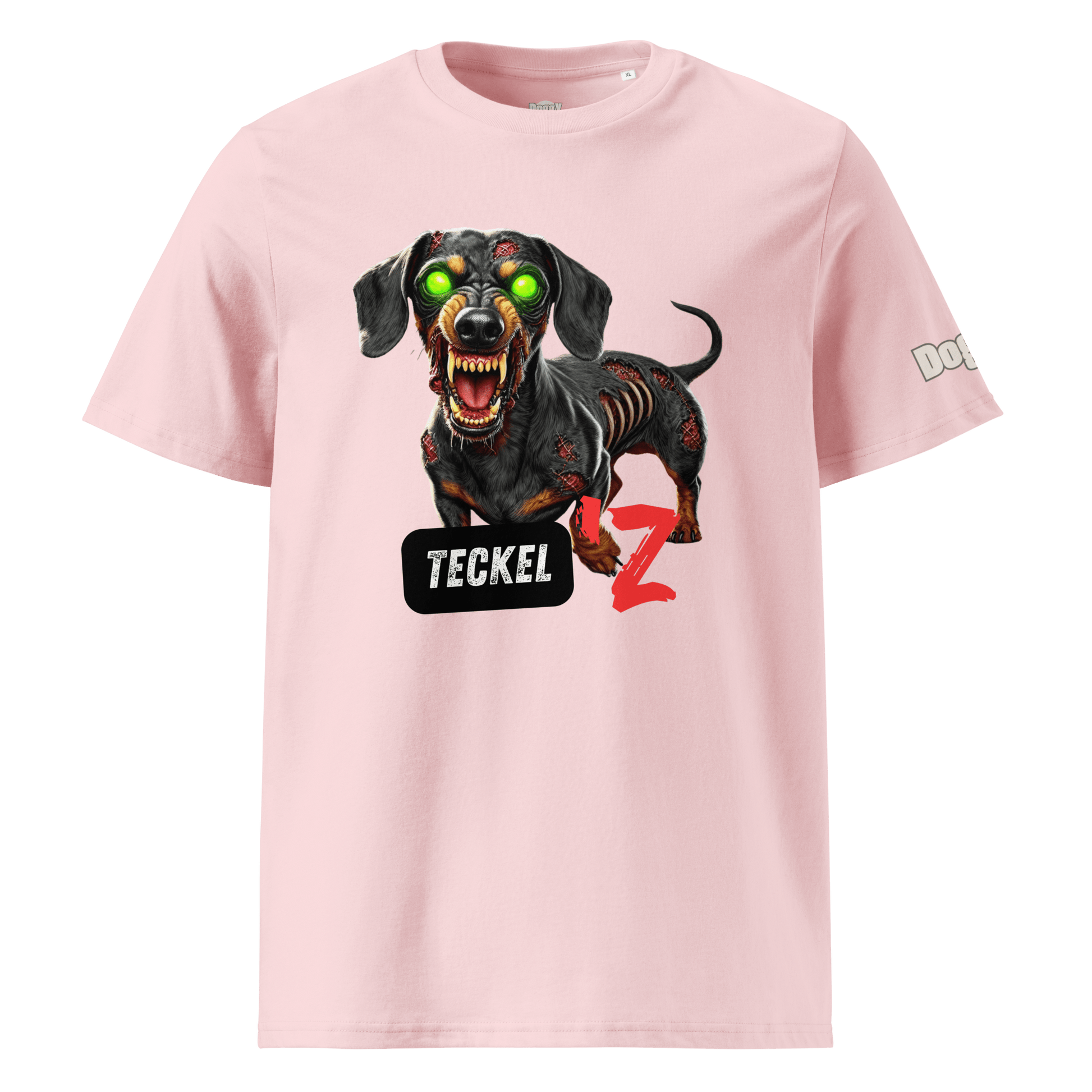 T-shirt unisexe en coton biologique - Collection Teckel - Doggy Trend