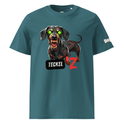 T-shirt unisexe en coton biologique - Collection Teckel - Doggy Trend