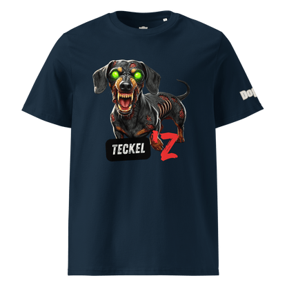 T-shirt unisexe en coton biologique - Collection Teckel - Doggy Trend