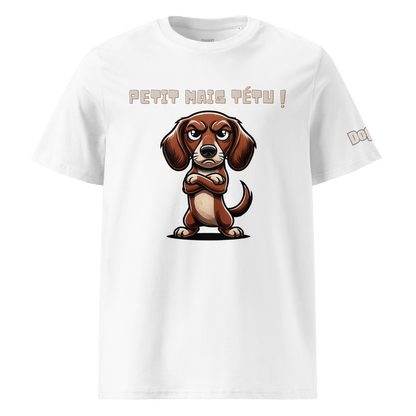T-shirt unisexe en coton biologique - Collection Teckel - Doggy Trend