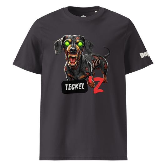 T-shirt unisexe en coton biologique - Collection Teckel - Doggy Trend