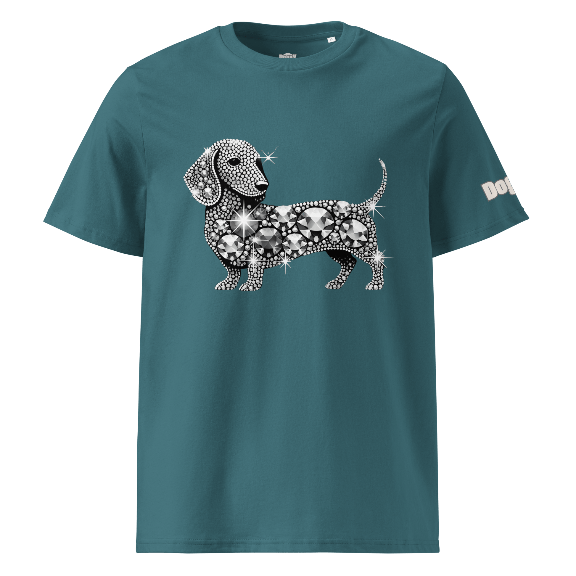 T-shirt unisexe en coton biologique - Collection Teckel - Doggy Trend