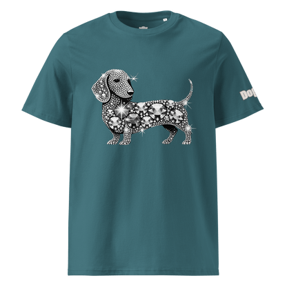 T-shirt unisexe en coton biologique - Collection Teckel - Doggy Trend