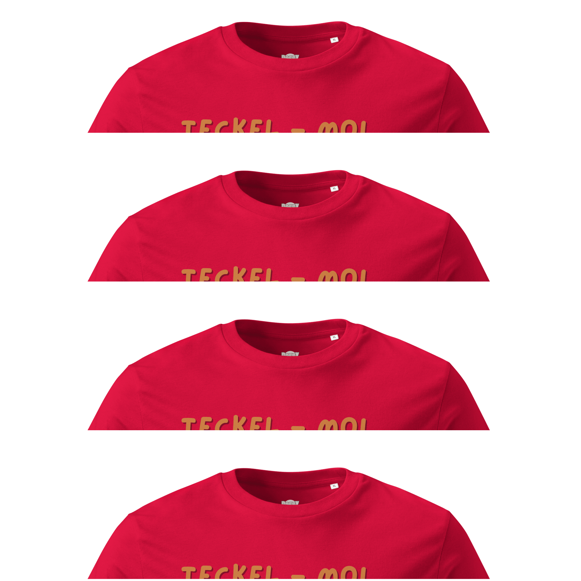 T-shirt unisexe en coton biologique - Collection Teckel - Doggy Trend