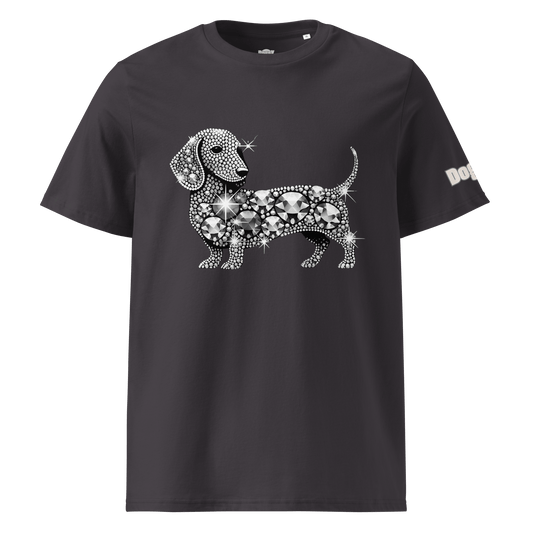 T-shirt unisexe en coton biologique - Collection Teckel - Doggy Trend