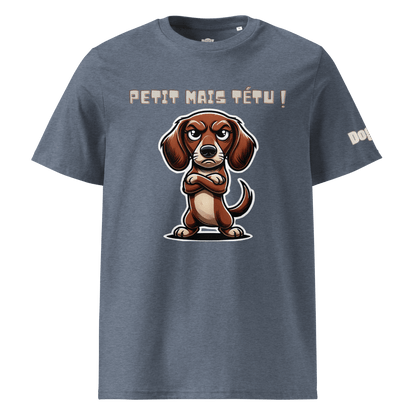 T-shirt unisexe en coton biologique - Collection Teckel - Doggy Trend