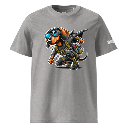 T-shirt unisexe en coton biologique - Collection Teckel - Doggy Trend