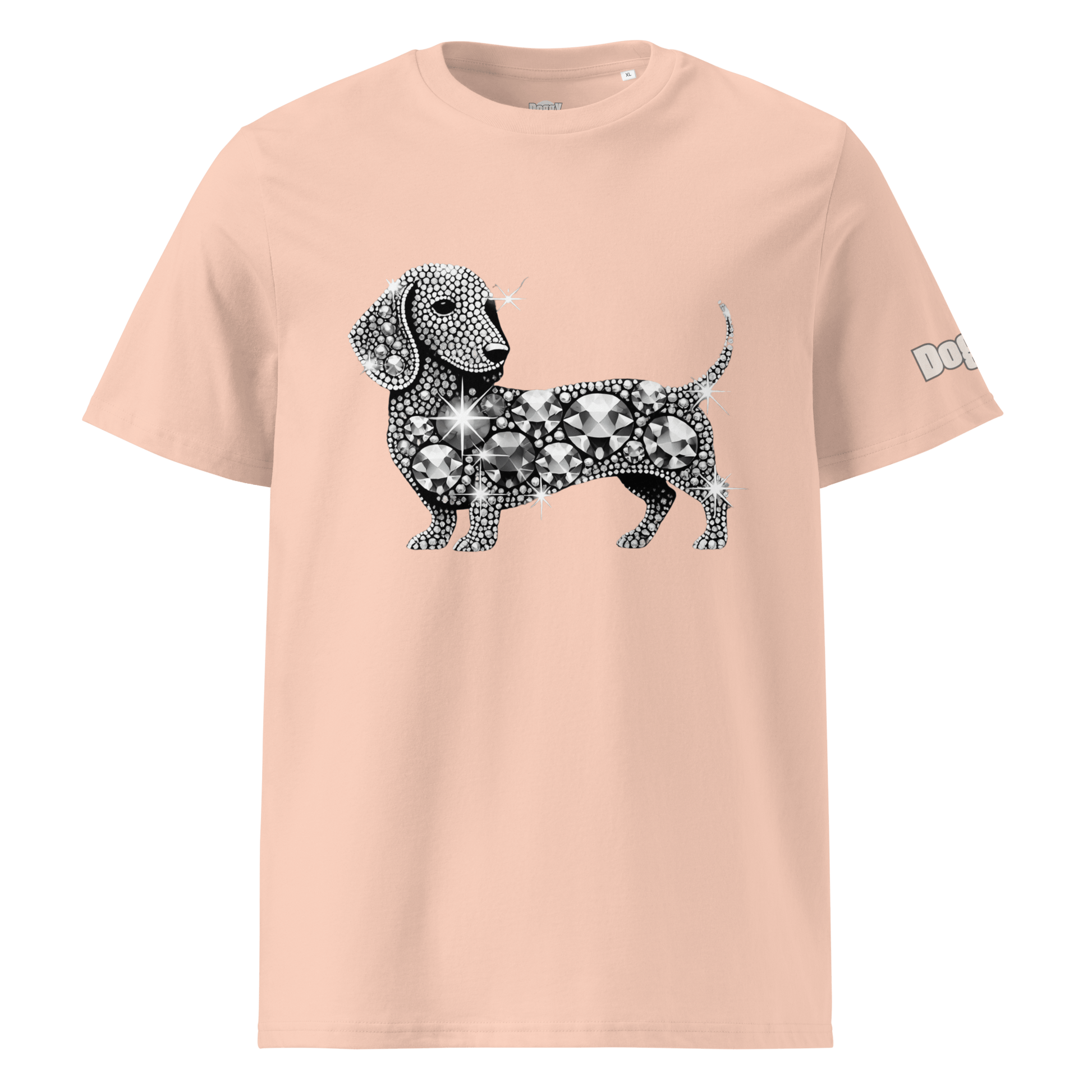 T-shirt unisexe en coton biologique - Collection Teckel - Doggy Trend