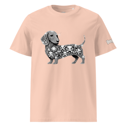 T-shirt unisexe en coton biologique - Collection Teckel - Doggy Trend