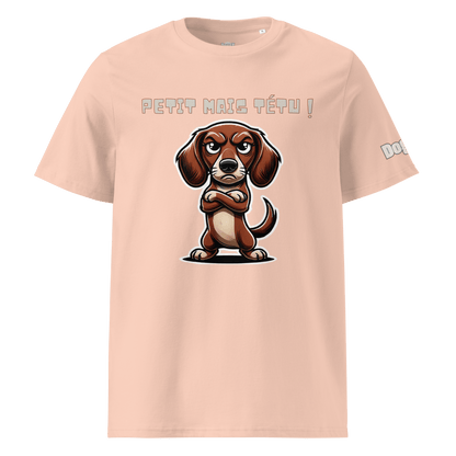 T-shirt unisexe en coton biologique - Collection Teckel - Doggy Trend