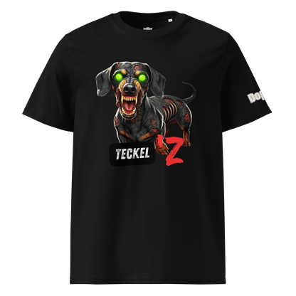 T-shirt unisexe en coton biologique - Collection Teckel - Doggy Trend