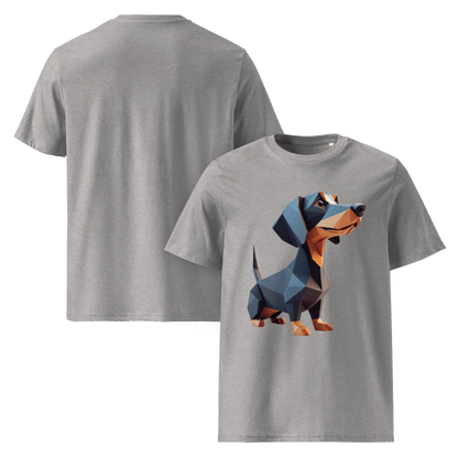 T-shirt unisexe en coton biologique - Collection Teckel - Doggy Trend