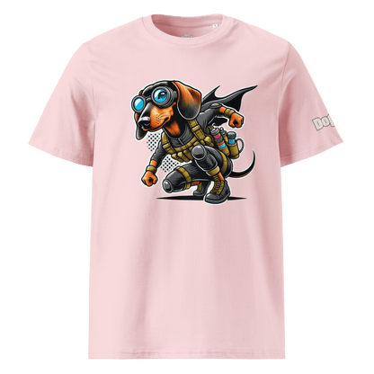 T-shirt unisexe en coton biologique - Collection Teckel - Doggy Trend