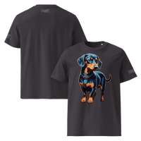 T-shirt unisexe en coton biologique - Collection Teckel - Doggy Trend