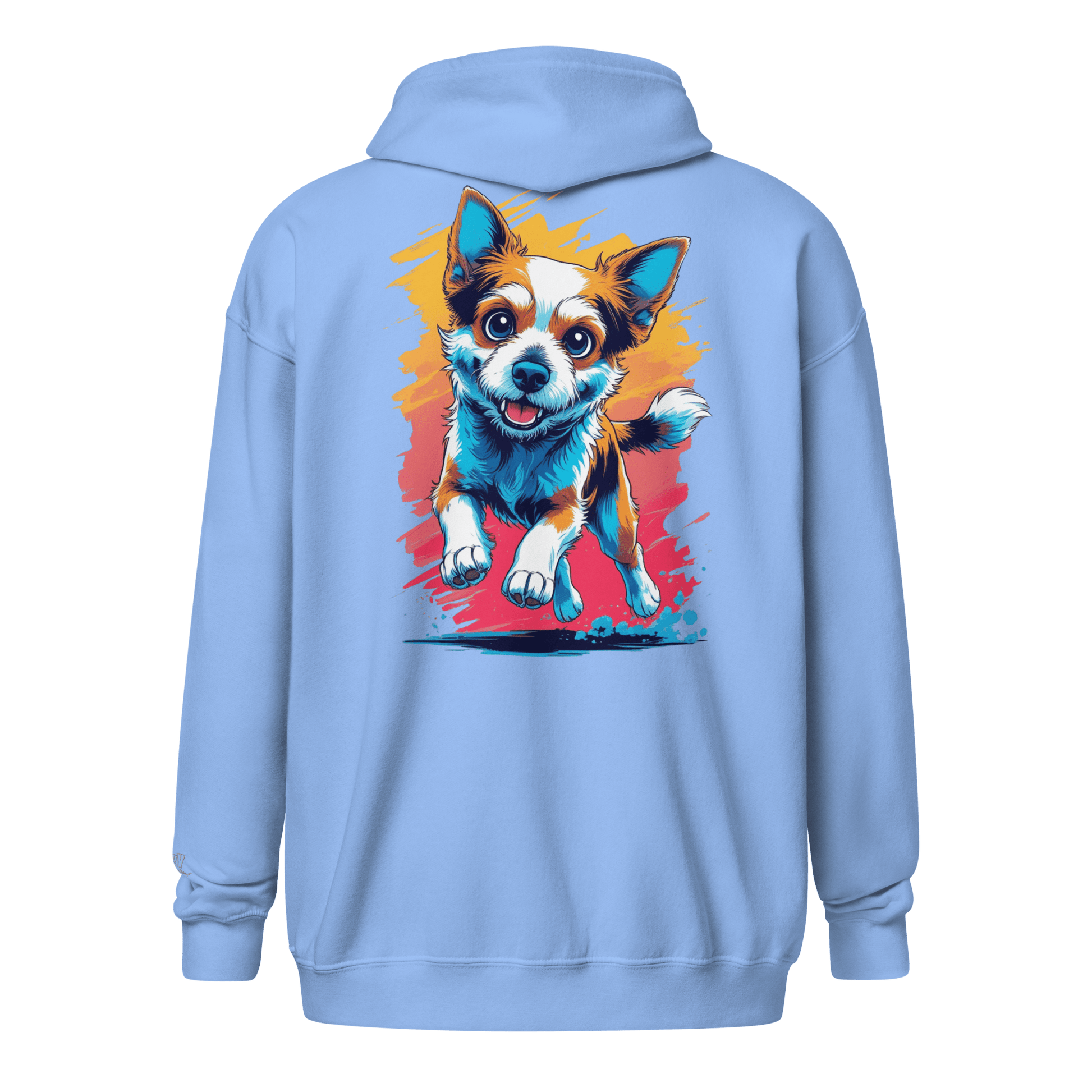 Veste à capuche épais unisexe à fermeture classique - Collection Berger Australien - Doggy Trend