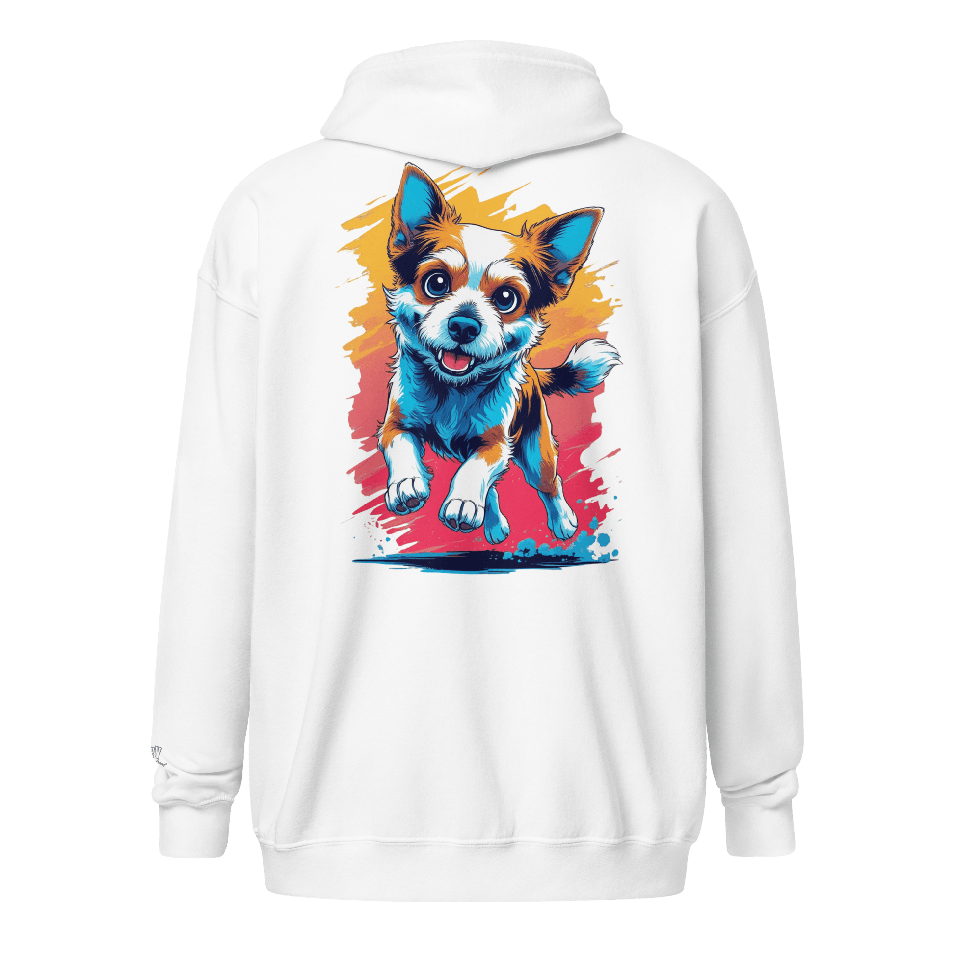 Veste à capuche épais unisexe à fermeture classique - Collection Berger Australien - Doggy Trend