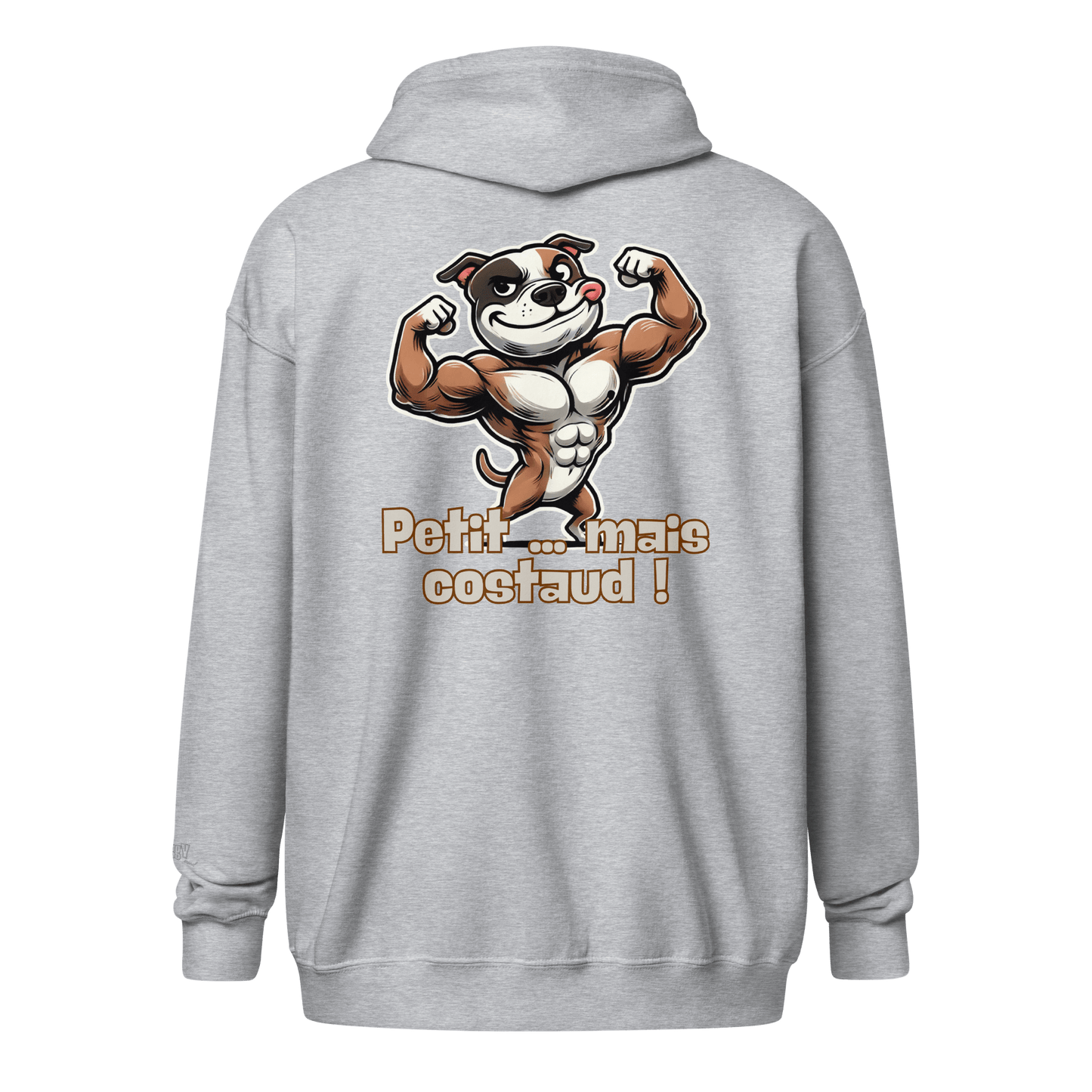 Veste à capuche épais unisexe à fermeture éclair classique - Collection Staffordshire Bull Terrier - Doggy Trend